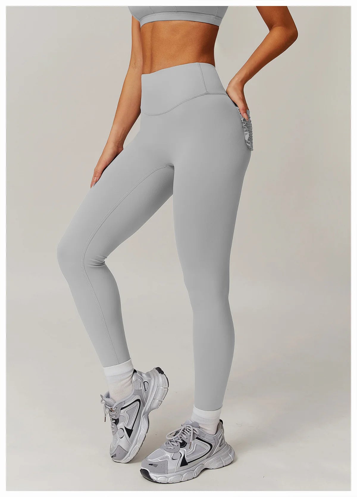 PeachFit Ruched Pocket Leggings