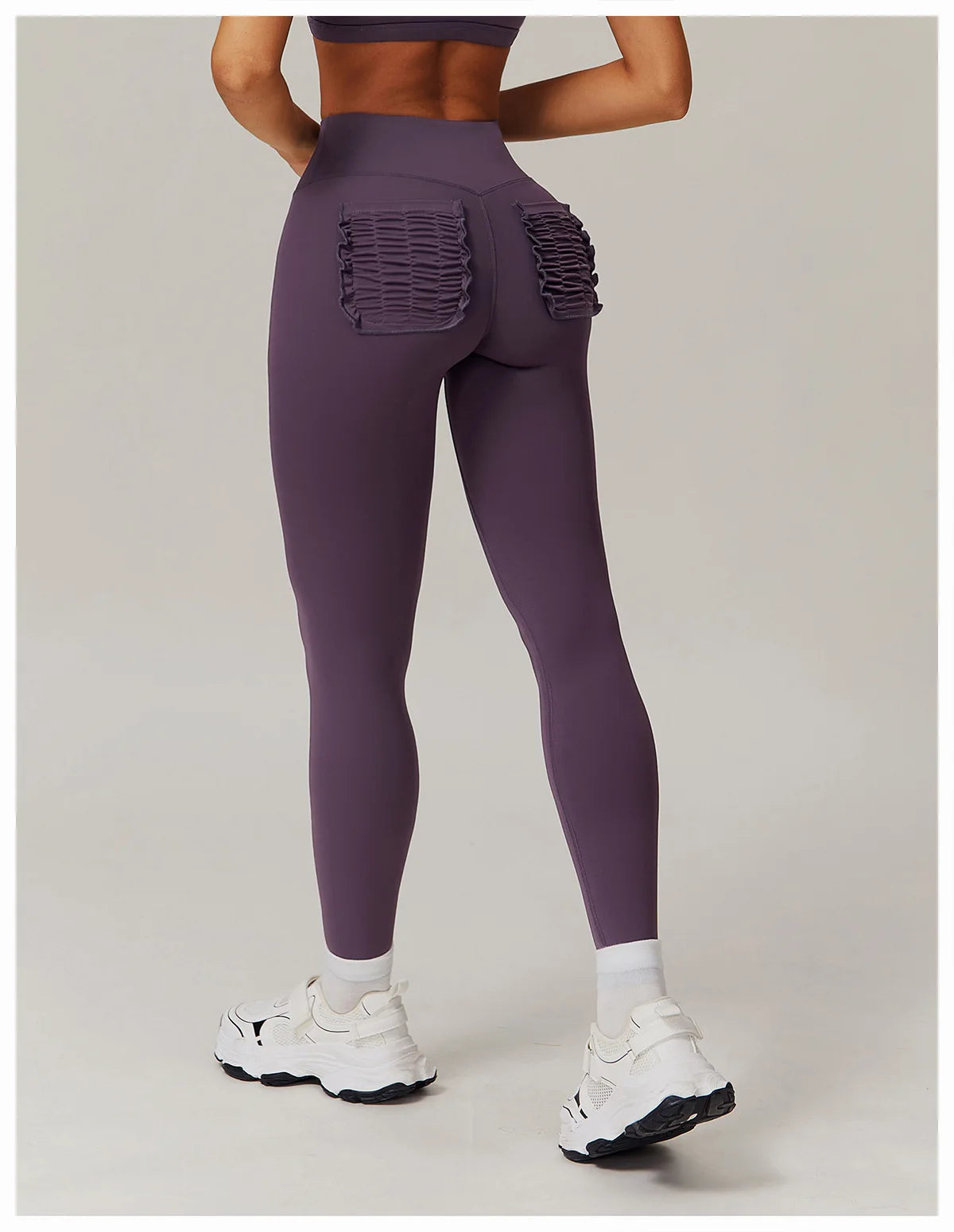 PeachFit Ruched Pocket Leggings