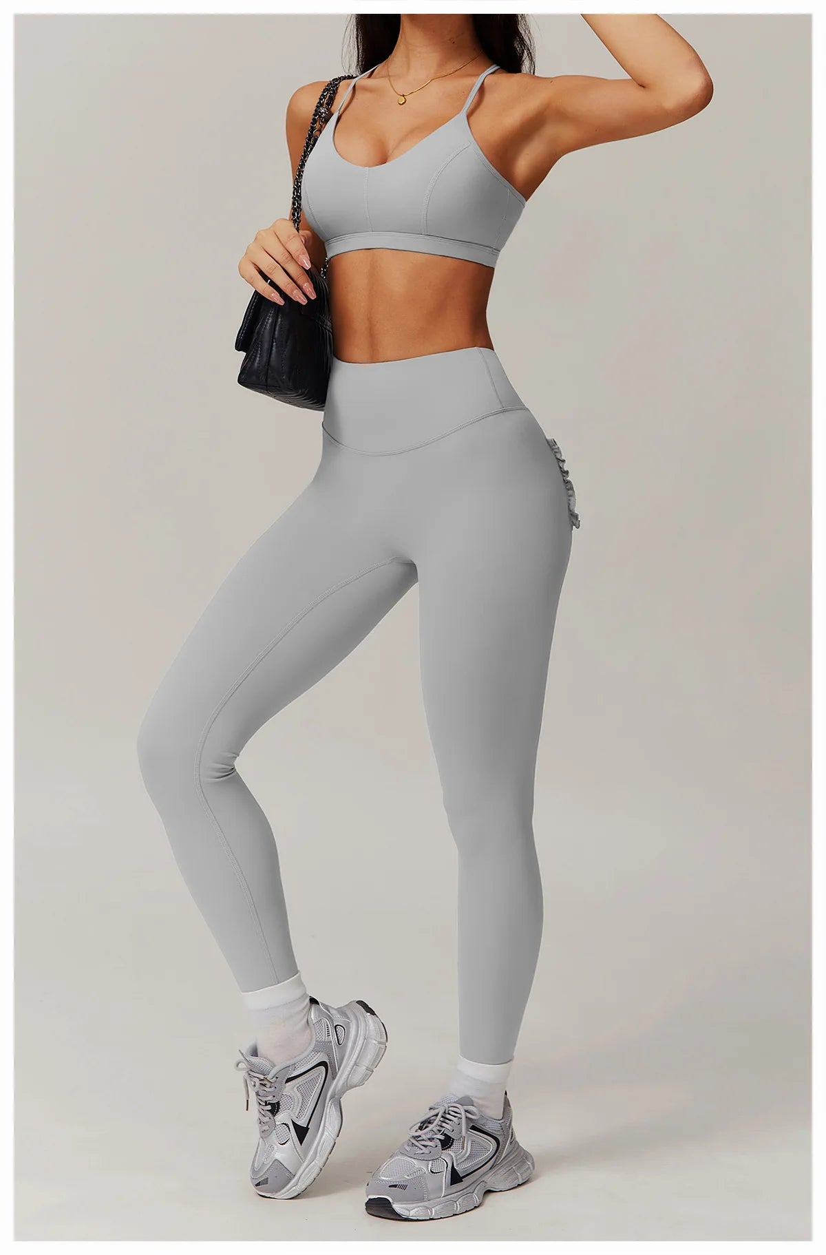 PeachFit Ruched Pocket Leggings