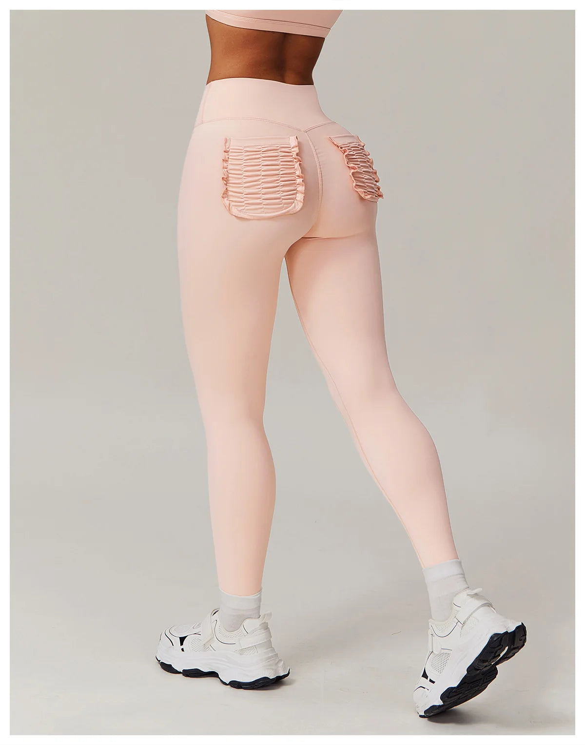 PeachFit Ruched Pocket Leggings