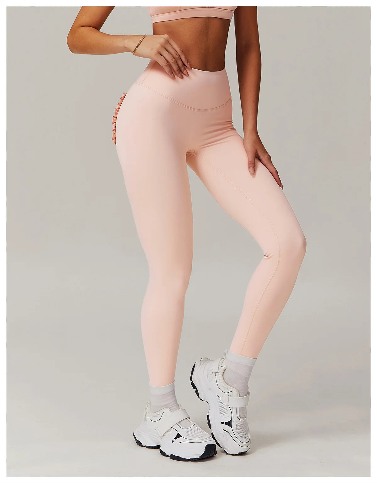 PeachFit Ruched Pocket Leggings