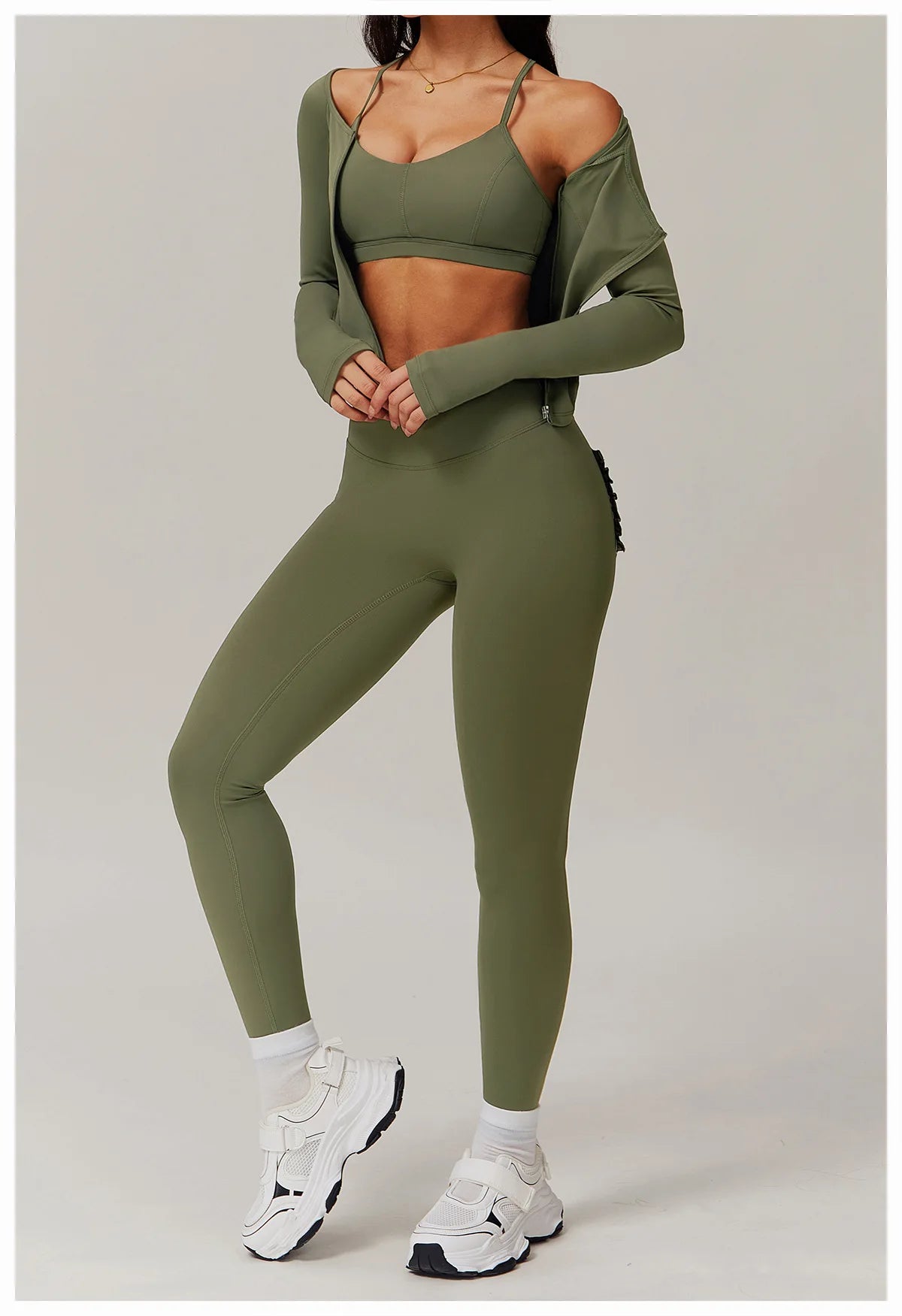 PeachFit Ruched Pocket Leggings