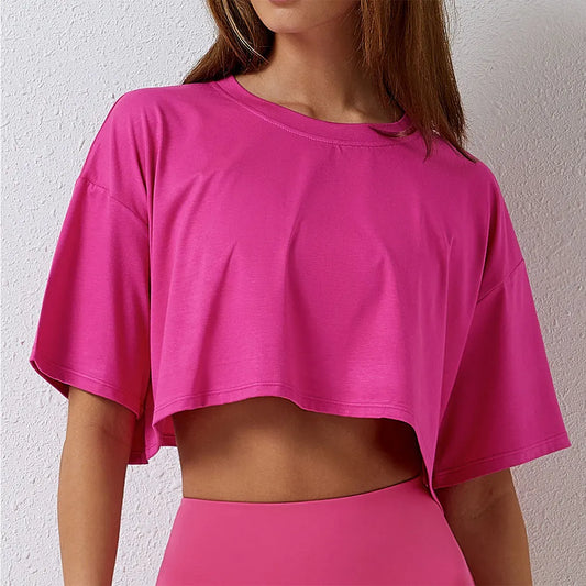 Luxe Crop Tee