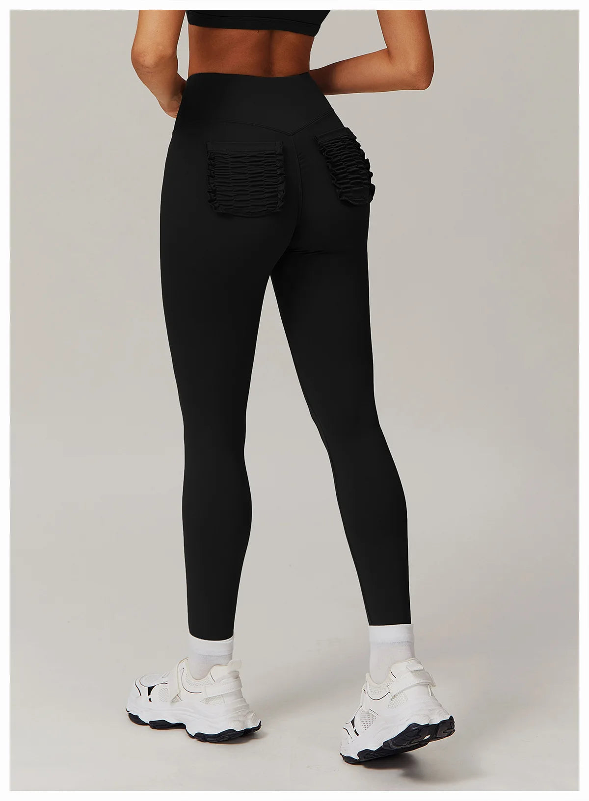 PeachFit Ruched Pocket Leggings