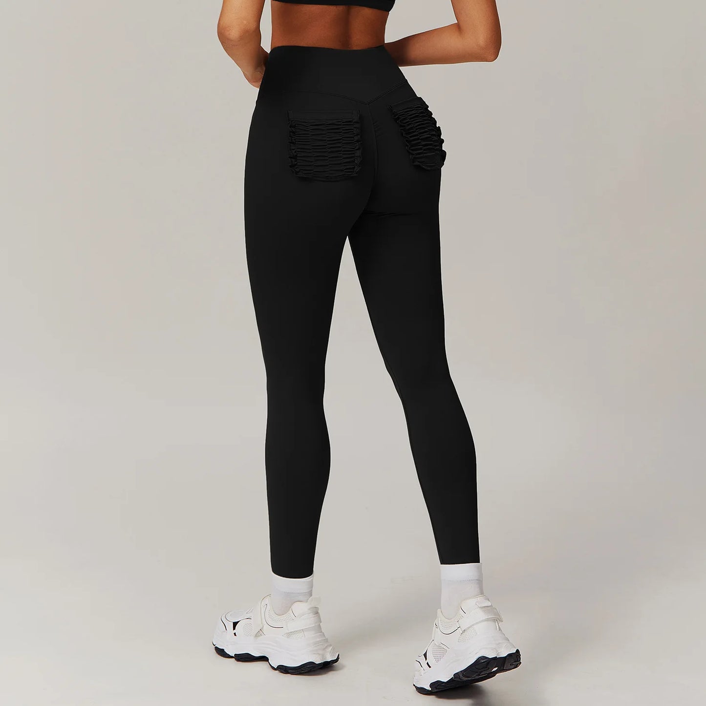 PeachFit Ruched Pocket Leggings